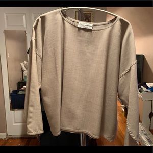 Zoran wool and silk shirt.